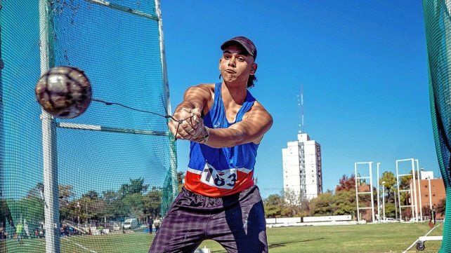 Gael Cardozo será el único atleta de Santa Fe en el Sudamericano U23 de atletismo.