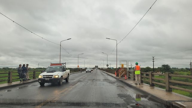 Vialidad Nacional habilitó el tránsito sobre el Puente Carretero entre Santa Fe y Santo Tomé