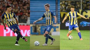Juan Giménez, Luca Raffin e Ignacio Ovando, los últimos tres centrales juveniles que debutaron en Central.
