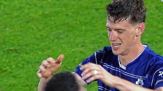 Germán Conti le dio el triunfo a Gimnasia de La Plata.