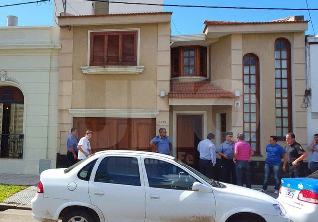 La vivienda blanco de los delincuentes en calle Saavedra al 3.300.