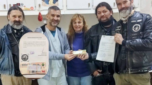 Motoencuentro Solidario: moteros donaron $2.500.000 a hospitales