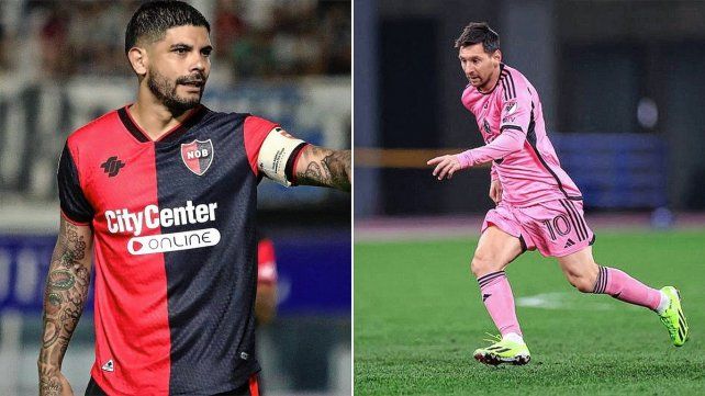 Éver Banega desea que Messi se ponga la camiseta de Newells.