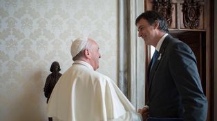 Bullrich mantuvo un encuentro con el papa Francisco