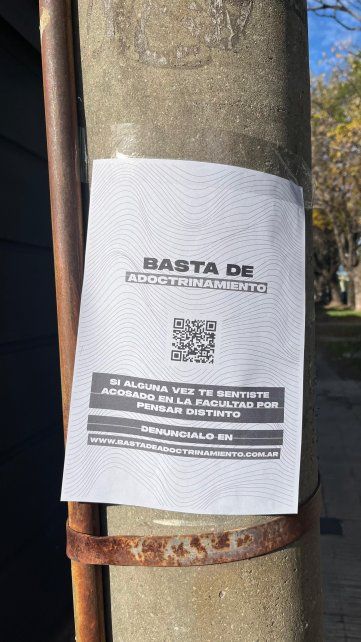 Los libertarios recibieron 134 denuncias de adoctrinamiento en la UNR