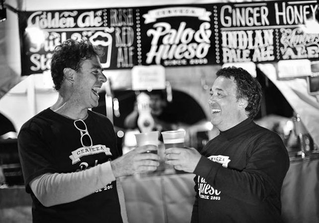 Nuestros BrewMasters - Federico y Daniel.