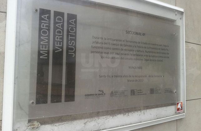 En 2016 se sancionó la N° 13.528 donde se declaró a la ex Comisaría Cuarta como Espacio de Memoria
