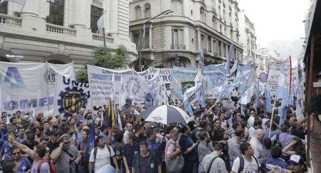 Los trabajadores de la Unión obrera Metalúrgica marcharán hacia Plaza de Mayo el próximo jueves.&nbsp;
