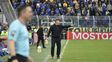 Almirón no habló por la expulsión del final y lo hizo su AC: Somos duros para cualquiera