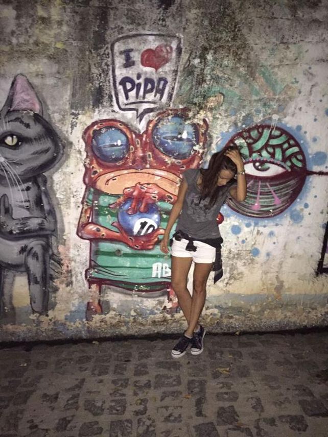 Las fotos de Evangelina Carrozo en Brasil, en un viaje en solitario de reencuentro con ella misma