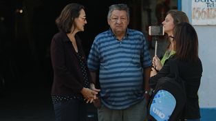 Zhender junto al vecino dialogaron con UNO