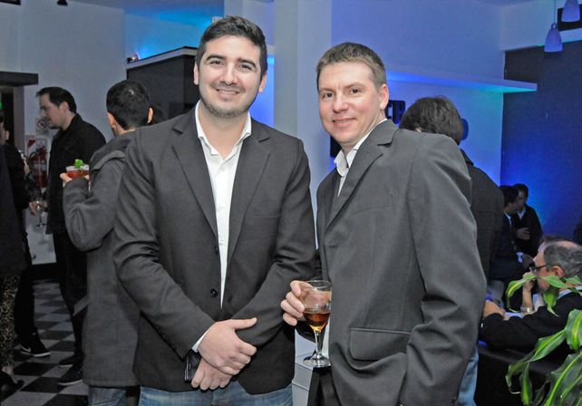 Yamil Leonard y Maximiliano Maldaceno