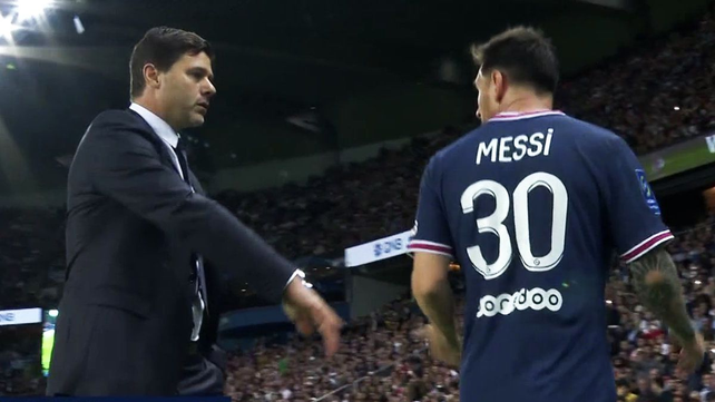Fuerte respaldo de Mauricio Pochettino a Leo Messi en PSG