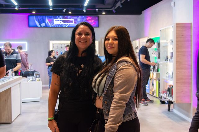 Jorgelina Barchiesi y Milagros Currao