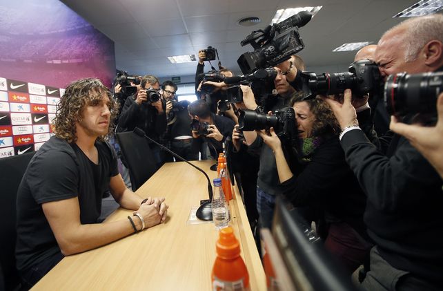 Puyol confesó que quiere que la Argentina gane por Messi y Mascherano