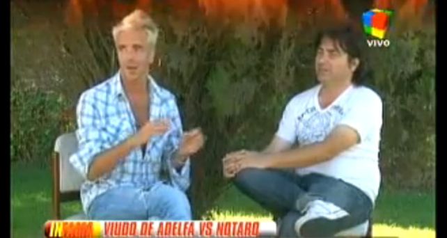 El viudo de Adelfa reapareci&oacute; con un esc&aacute;ndalo medi&aacute;tico