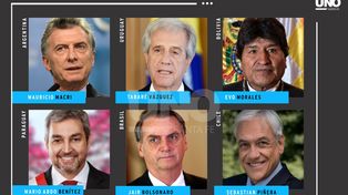 Los seis presidentes que estarán en Santa Fe