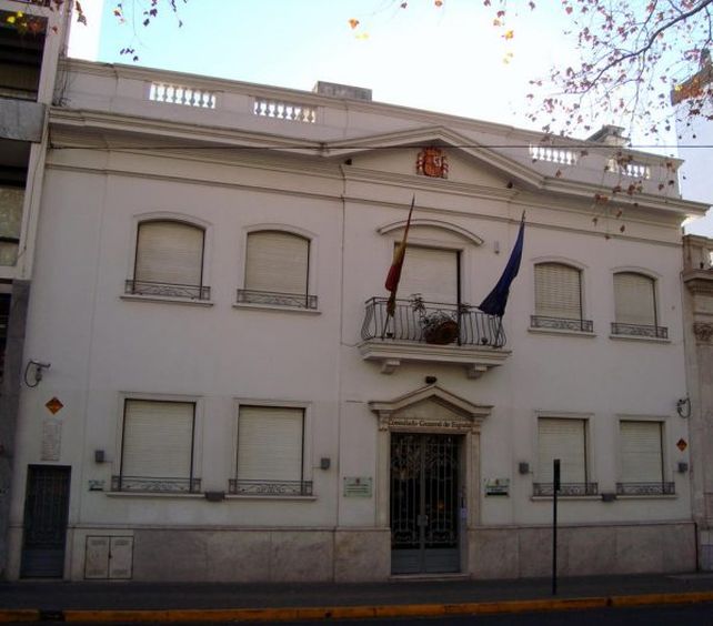El Consulado General de España en Rosario.