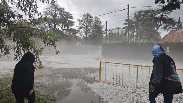 El fuerte temporal afectó las clases en varios puntos de la provincia