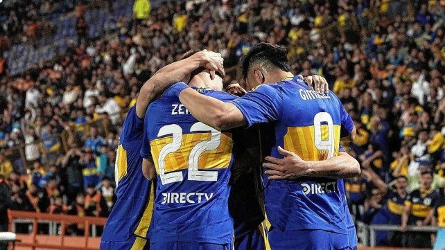 Boca festejó en Mendoza.