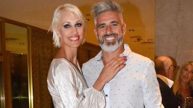 Ingrid Grudke y su hasta ahora pareja