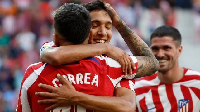 Con gol de Correa, Simeone clasificó a Atlético de Madrid a la Liga de Campeones