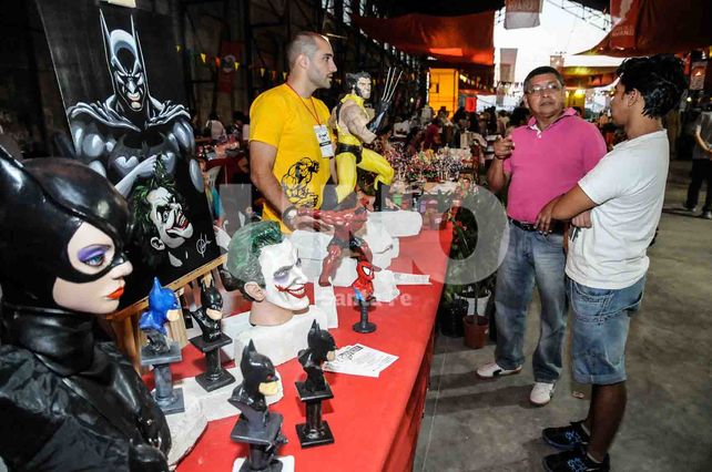 Calidad. En los puestos que ocuparon la nave central de la Belgrano se mostró el crecimiento de los emprendedores.