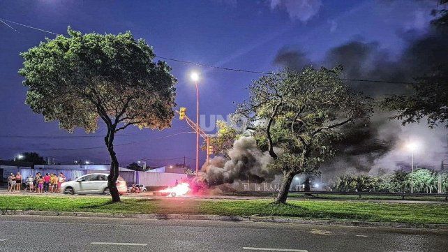 La manifestación llevada adelante por los familiares y amigos de las dos jóvenes que fueron víctimas de un siniestro el fin de semana pasado