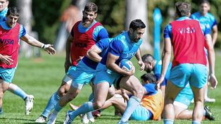 El centro rosarino Jerónimo De la Fuente, tras recuperarse de una lesión, ingresará por Moroni en el partido que los Pumas jugarán ante Sudáfrica.