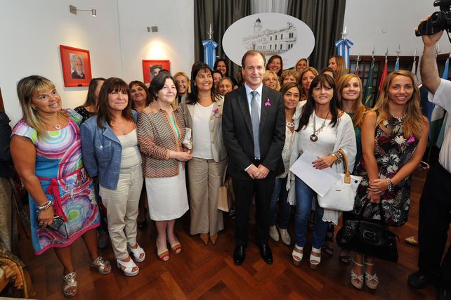 #8M Bordet reafirmó su compromiso de trabajar por la igualdad de género
