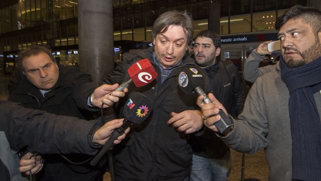 Los hijos de Báez llegaron a Buenos Aires y compartieron el vuelo con Máximo Kirchner