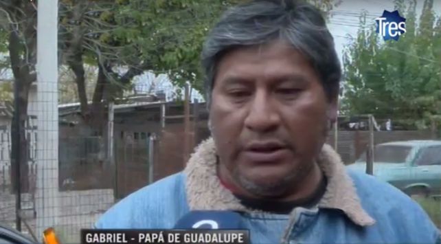 Con dolor. Gabriel Medina es el padre de Guadalupe y sólo pide justicia.
