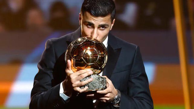 Rodri ganó el Balón de Oro y Lautaro Martínez terminó en la séptima posición