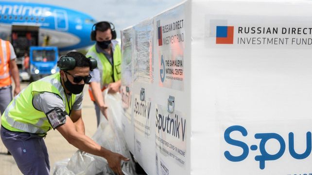 Argentina cuenta con 800 mil dosis de la vacuna Sputnik V