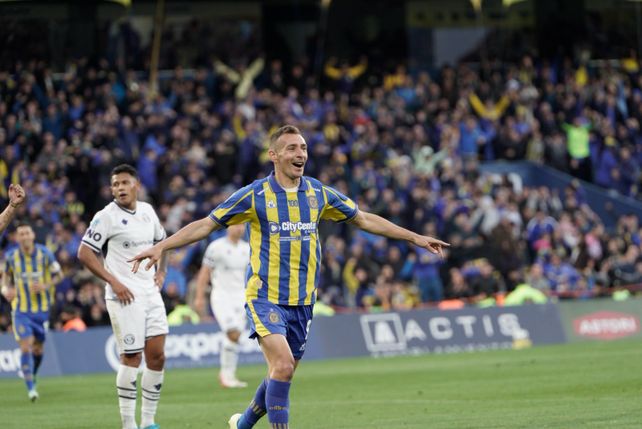 Marco Ruben llegó a los 108 goles con la camiseta de Central. Anotó su primer tanto en el Clausura.