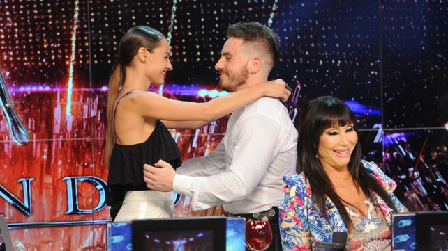 Pampita y Fede Bal cayeron antes las cámaras de ShowMatch