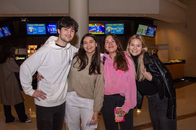 Iván Feldman, Julia Acosta, Jemima Rocha y Morena Cornaglia