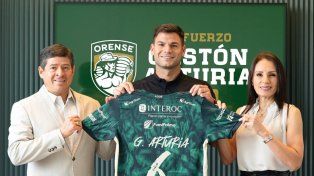 Gastón Arturia, tras su paso por Unión fue presentado en Orense SC