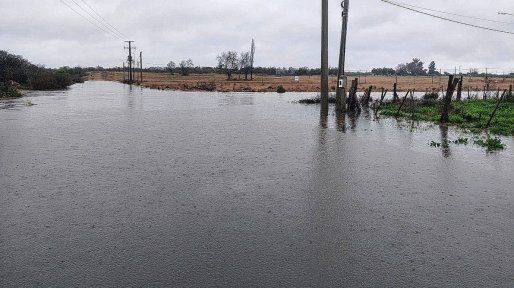 Entre Ríos: cayeron más de 100 milímetros de agua en varias localidades