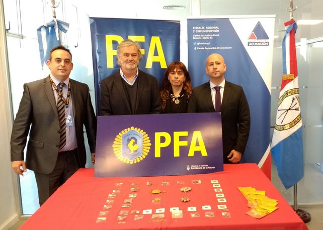 Fiscalía devolvió a su dueño una colección de valiosas monedas robadas en Uruguay y que terminaron en Rosario