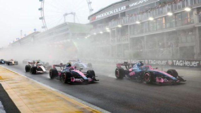 Colapinto abandonó en el sprint, que se quedó en poder de Verstappen