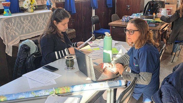 El operativo de vacunación en Ramírez fue sumamente exitoso