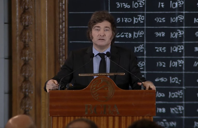 El presidente Javier Milei presenciará el 140° aniversario de la Bolsa de Comercio de Rosario.