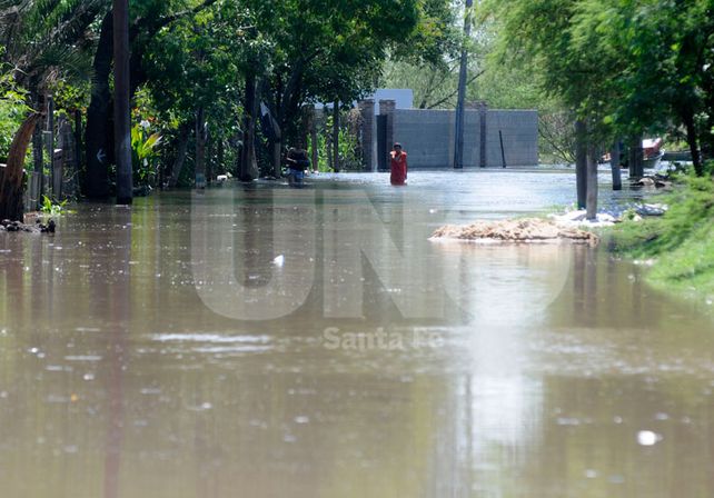 Evacuados. En el territorio provincial aún hay 1.479 personas que no pudieron volver a sus hogares. Foto: José Busiemi / UNO Santa Fe