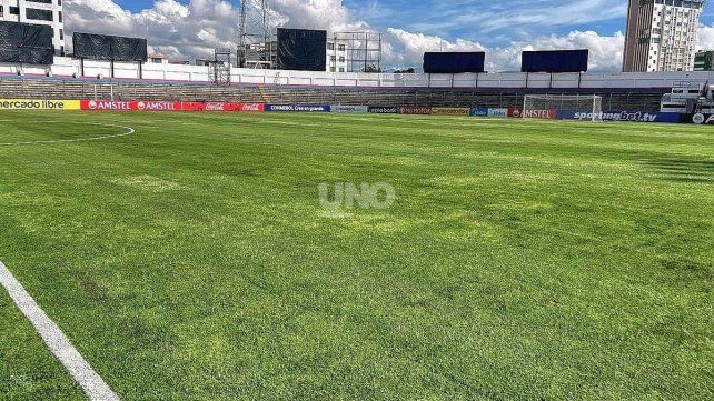 Así luce el Olímpico de Riobamba, escenario donde Unión jugará ante Mushuc Runa Así luce el Olímpico de Riobamba, escenario donde Unión jugará ante Mushuc Runa