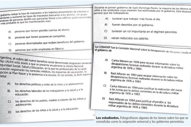 Una evaluación muy particular
