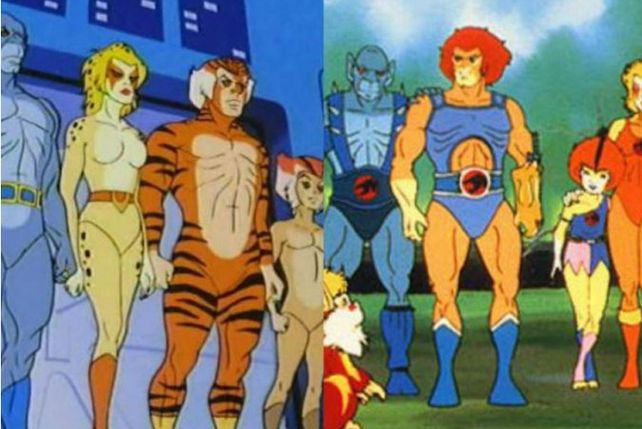 Los Thundercats estaban desnudos en su planeta. No es descuido de la animación