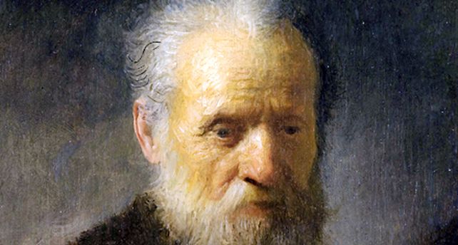 Descubren un lienzo desconocido de Rembrandt: Anciano con barba