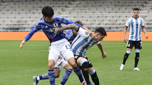 El sub-23 de Argentina cerró su gira en Japón con un empate y una derrota.