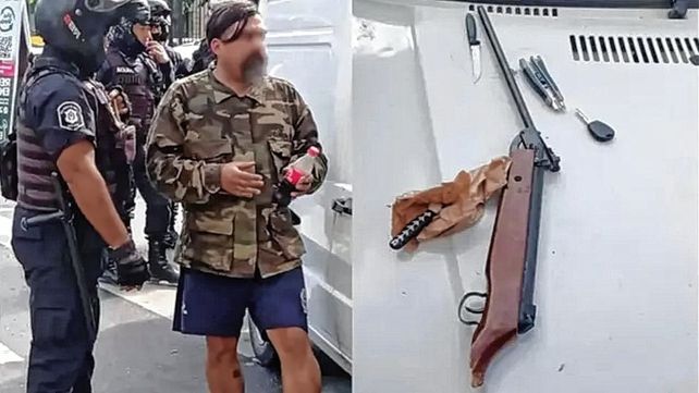 Viajó desde la Patagonia tres días con un rifle para matar a Cristina Kirchner